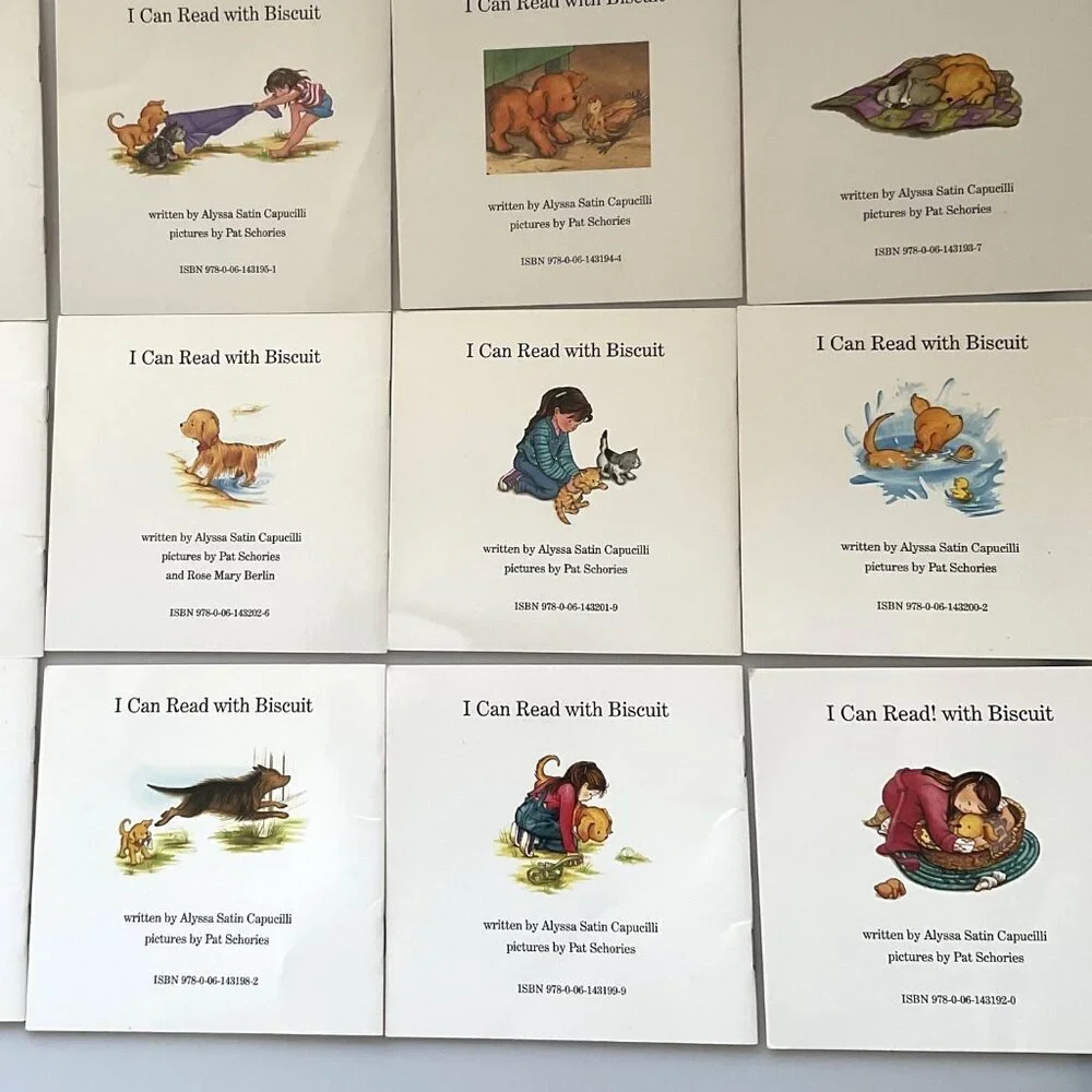 BUSCUITS READER “I CAN READ” PHONICS EARLY READERS PRE K- 1ST 12 BOOKS - Picture 8 of 9